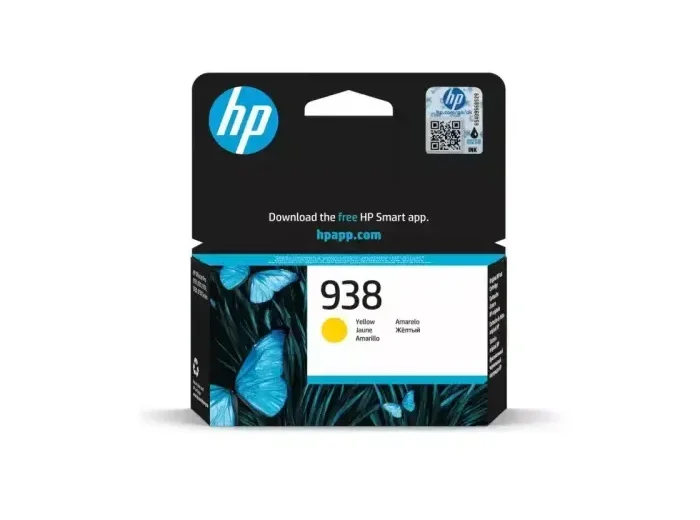 HP Tusz nr 938 4S6X7PE Yellow 800str Yellow 800s