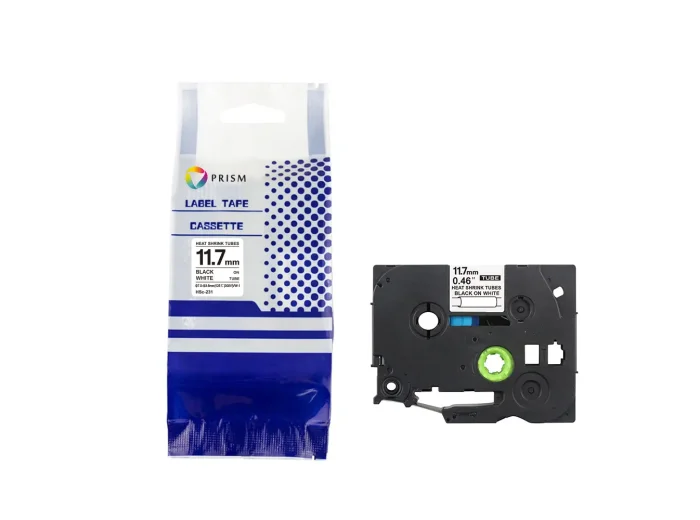 PRISM Brother rurka termokurczliwa HSe-231 11,7mm x 1,5m czarny na białym