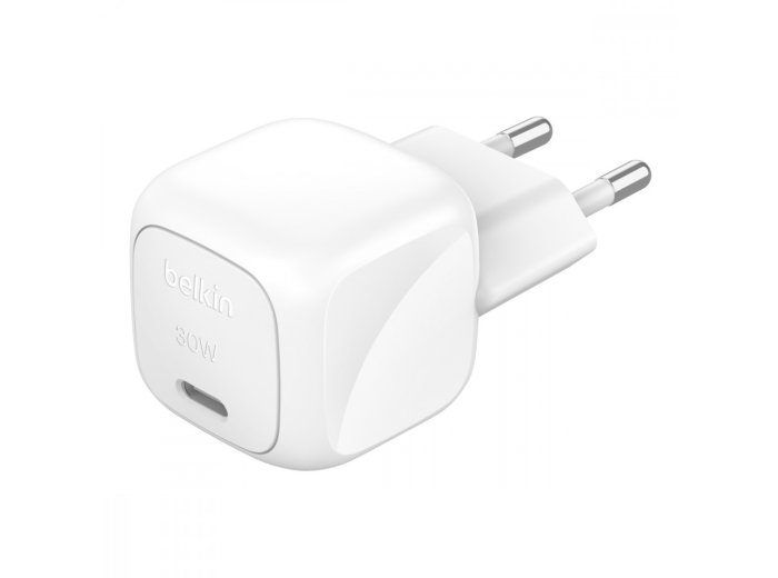 Ładowarka 30W PD PPS USB-C biała + kabel USB-C