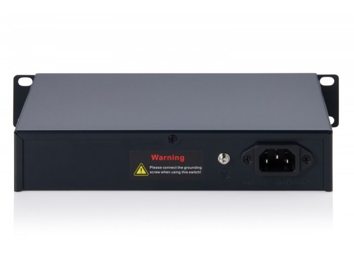Przełącznik sieciowy niezarządzalny 10" 8x RJ45 2.5G, 1x SFP+ 10G, 60Gbps, metalowy, bez wentylatora, Plug&Play