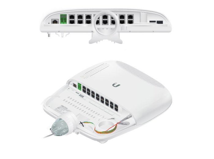 Switch Ubiquiti EdgePoint S16 18p PoE ( Passive: 16;) 284W Managed Gigabit/10G