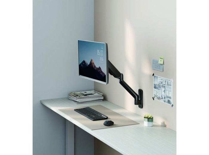 Techly ICA-LCD G112E uchwyt / stojak do monitorów 81,3 cm (32") Ściana Czarny