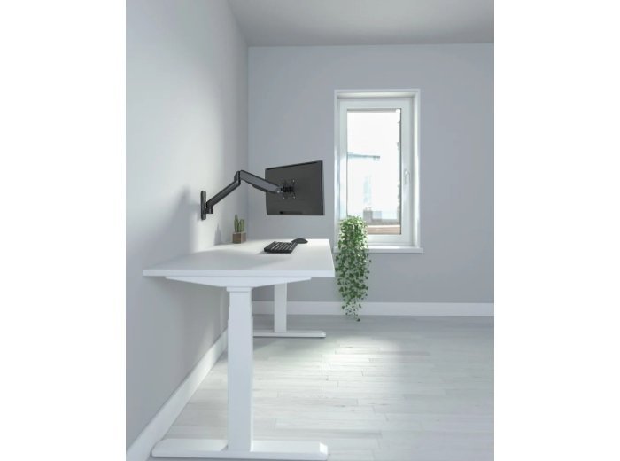 Techly ICA-LCD G112E uchwyt / stojak do monitorów 81,3 cm (32") Ściana Czarny