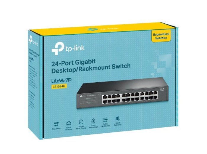 Przełącznik LiteWave 24-Port Gigabit Switch  	LS1024G 24× Gigabit RJ45 Ports