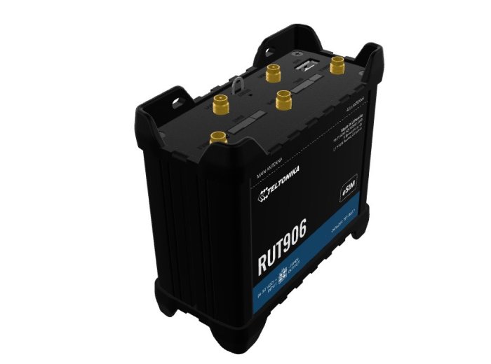Router RUT906 4G LTE RS232/RS485, 4G LTE (Cat 4), 3G, 2G, DUAL SIM, RS232/RS485, GNSS, NTRIP