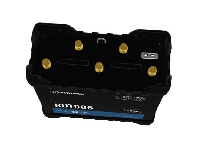 Router RUT906 4G LTE RS232/RS485, 4G LTE (Cat 4), 3G, 2G, DUAL SIM, RS232/RS485, GNSS, NTRIP