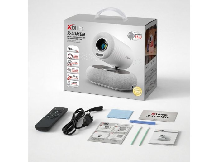 X-LUMEN PROJEKTOR MULTIMEDIALNY LED Z SYSTEMEM ANDROID