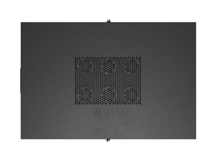Szafa instalacyjna rack stojąca 19 cali 47U 800x1200 czarna drzwi perforowane LCD (flat pack) V2