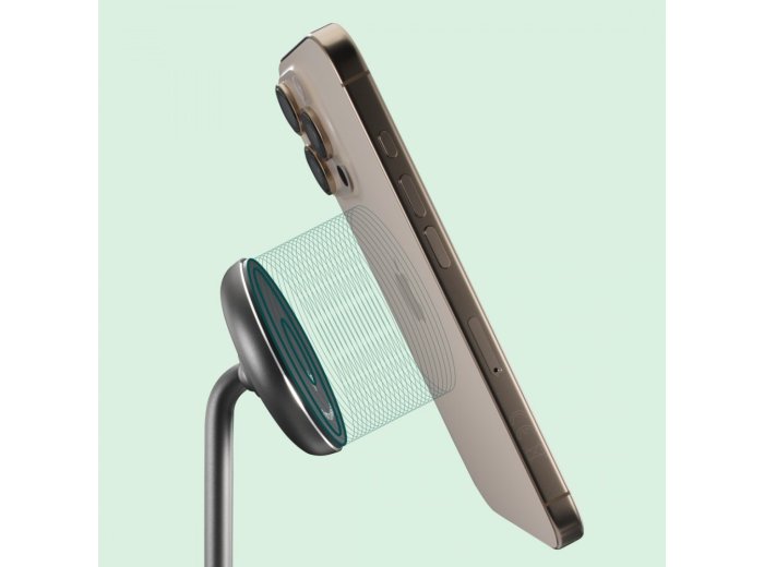 Ładowarka indukcyjna fast charge 15w czarna