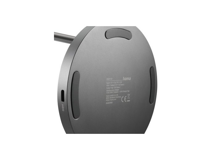 Ładowarka indukcyjna fast charge 15w czarna