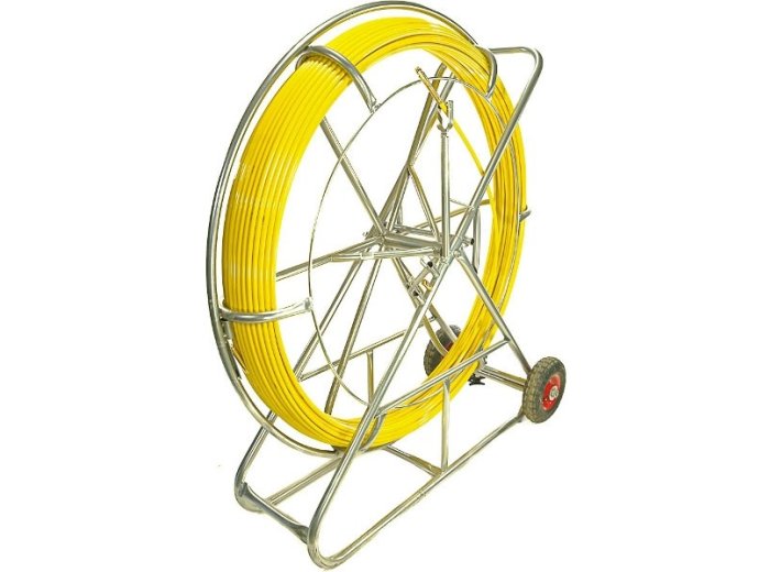 Extralink Pilot do przeciągania kabli Pilot 8mm 150m włókno szklane FRP, śr. 8mm, dł. 150m, żółty