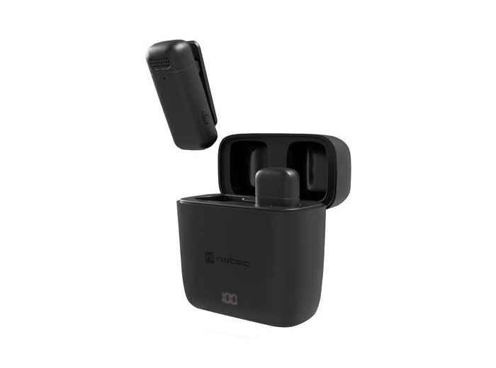 Mikrofon HOPPER krawatowy bezprzewodowy USB-C