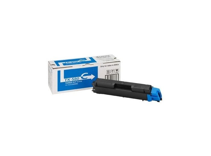 Kyocera Toner TK-580C Cyan 2.8K 1T02KTCNL0