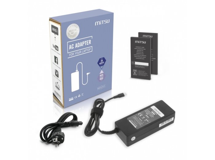 Zasilacz ładowarka do laptopa 90W USB-C 5V-9V-12V-15V/3A, 20V/4.5A PD