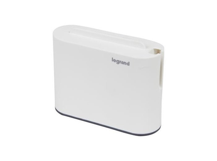 Rozgałęziacz 2x2P+USB AC Biało/czarny