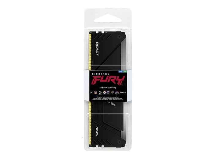 Kingston Technology FURY Beast RGB moduł pamięci 32 GB 1 x 32 GB DDR4 3200 MT/s