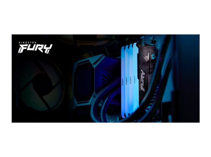 Kingston Technology FURY Beast RGB moduł pamięci 32 GB 1 x 32 GB DDR4 3200 MT/s