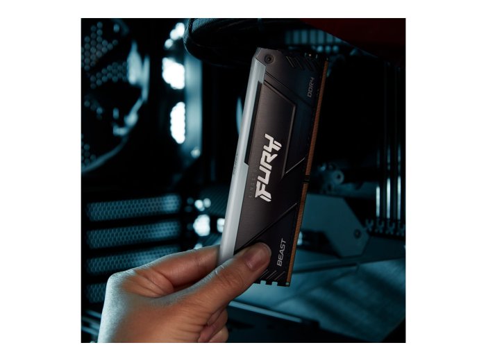 Kingston Technology FURY Beast RGB moduł pamięci 32 GB 1 x 32 GB DDR4 3200 MT/s