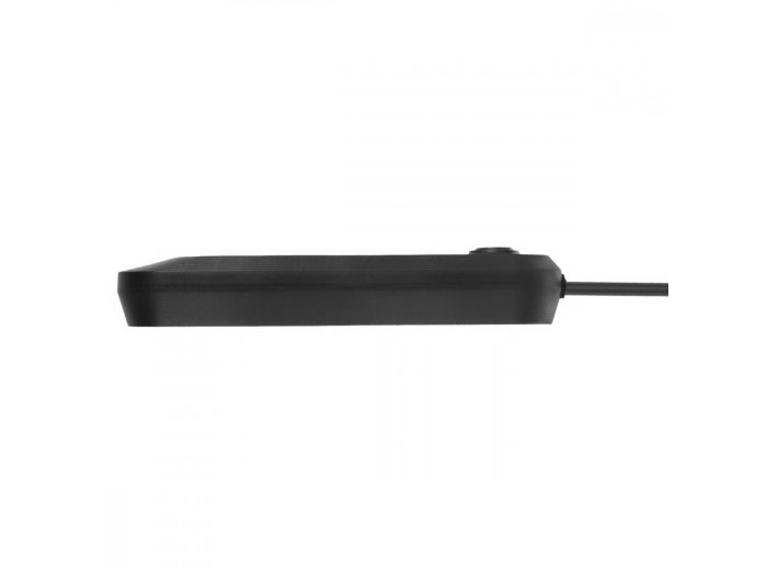 Listwa zasilająca MCE394 B, 1,5m|3 gniazda + 3xUSB. 110-240V AC 50/60Hz, 2.1A max 2500W, czarna