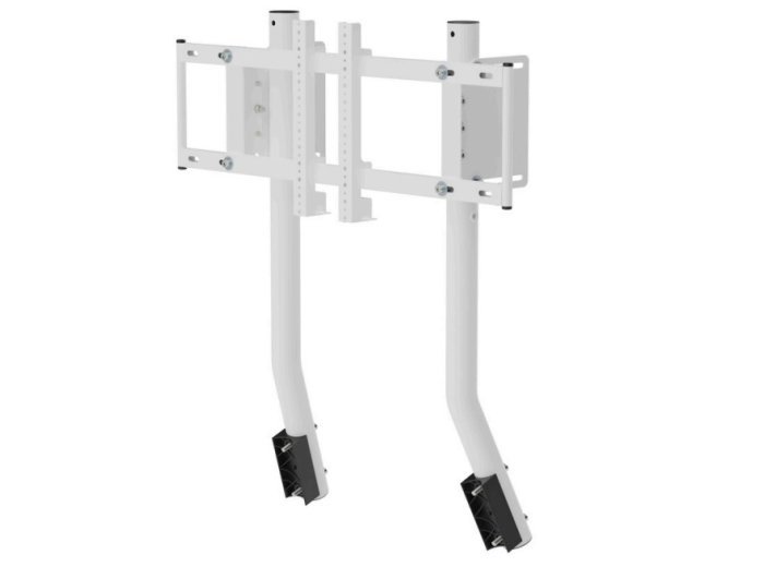 Oplite OP-SMS-GTRESW uchwyt / stojak do monitorów 144,8 cm (57") Pręt Biały