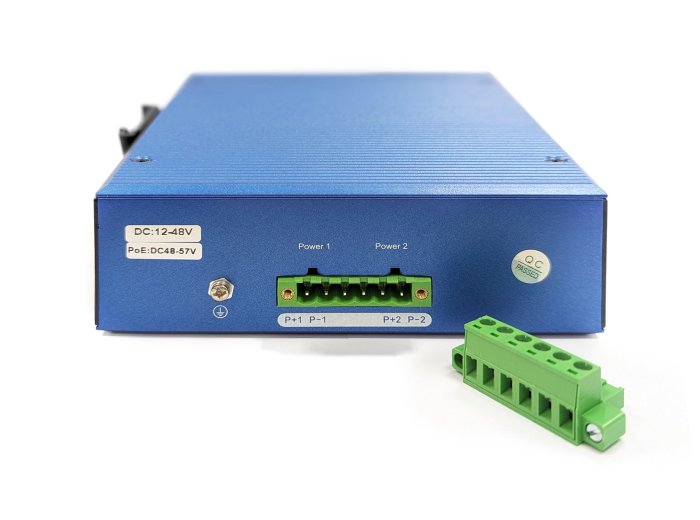 Digitus Przemysłowy 16+2 portowy zarządzany przełącznik Gigabit Ethernet PoE L2