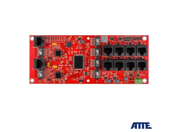 SWITCH 10-PORTOWY POE ATTE xPoE-10-20A-OF