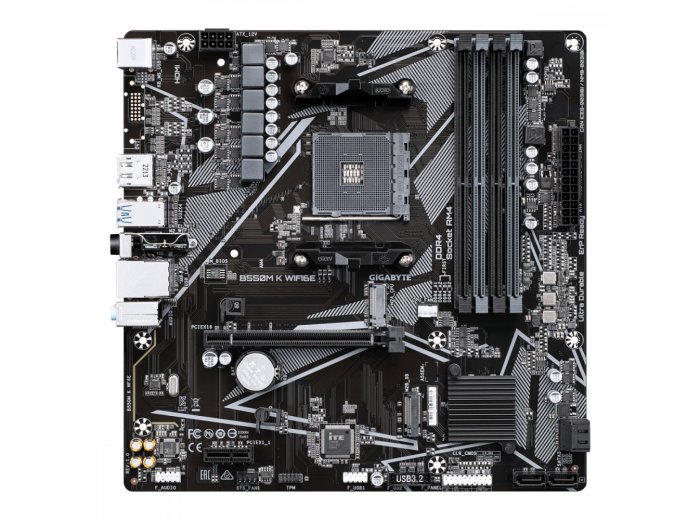 Płyta główna B550M K WIFI6E AM4 4DDR 4 mATX
