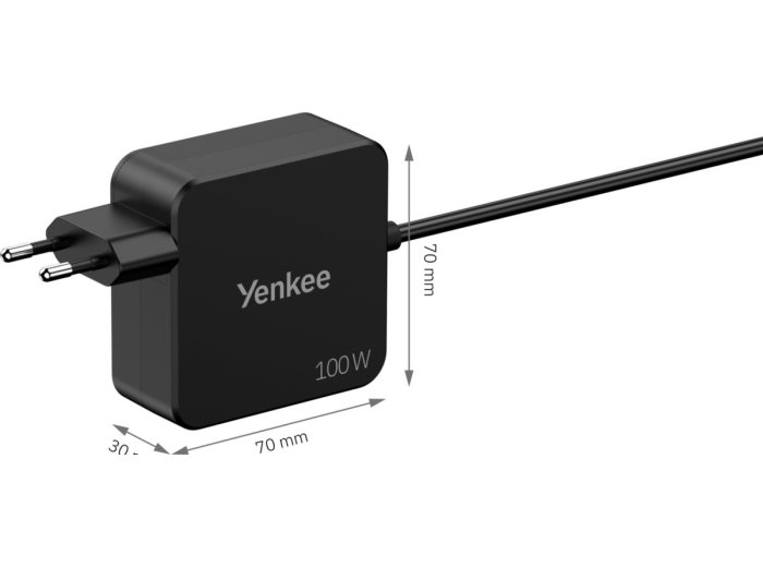 Zasilacz Ładowarka 100W USB-C YAU NTC100 PD 100W,kabel 1.8m