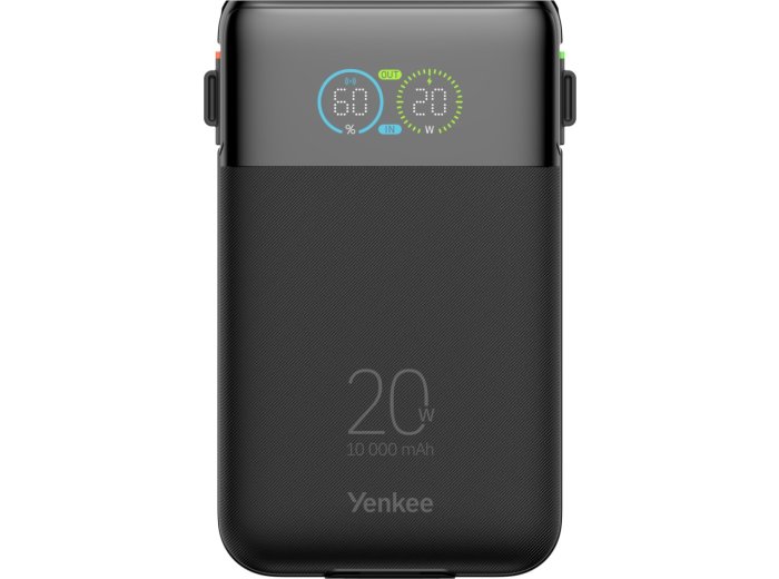 PowerBank do Samolotu YPB 1051 JetGo 10000mAh, PD 20W, USB C/A/L
