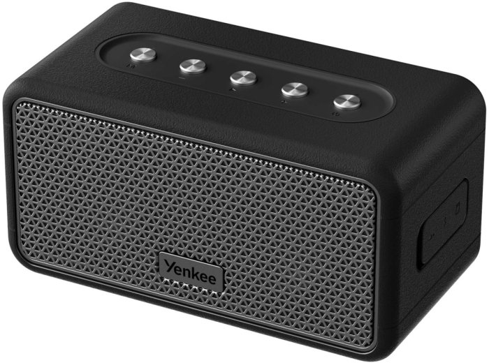 Głośnik RETRO MAMBO S Czarny Moc 20W, IPX4, TWS, BT Aku.4400mAh