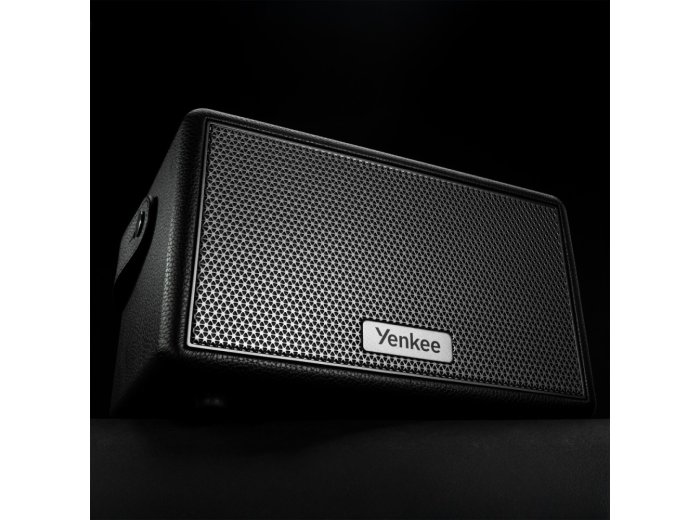 Głośnik RETRO MAMBO L czarny moc 45W,IPX4,TWS,BT,USB, akumulator 5000mAh