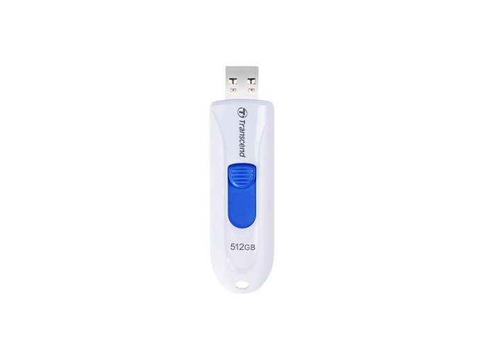 Transcend JetFlash 790 pamięć USB 512 GB USB Typu-A 3.2 Gen 1 (3.1 Gen 1) Czarny, Biały
