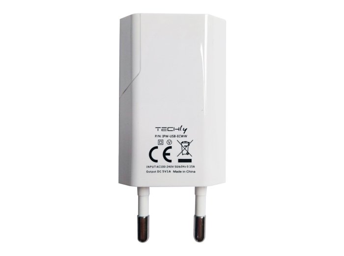 ŁADOWARKA SIECIOWA TECHLY USB 5V 1A