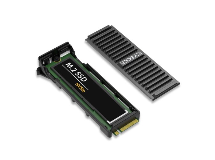 Icy Dock MB312M4P-B adapter M.2, PCIe