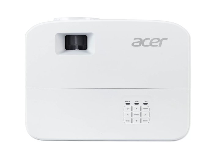 Acer P1257 Projektor o standardowym rzucie 4800 ANSI lumenów DLP XGA (1024x768) Kompatybilność 3D Biały