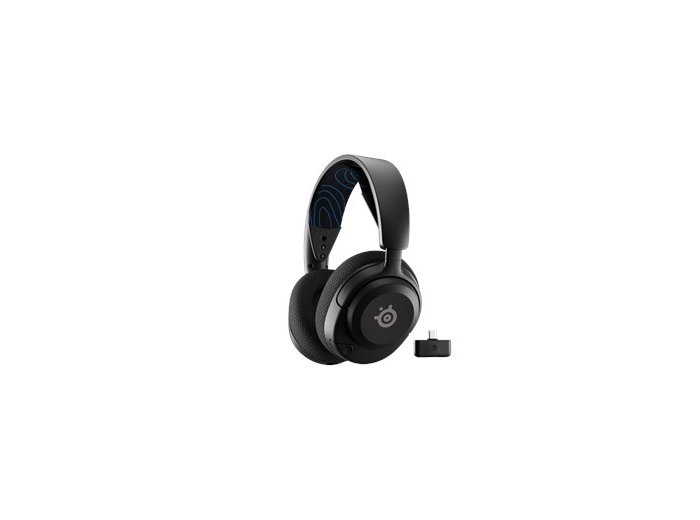 Zestaw słuchawkowy SteelSeries Arctis Nova 5P Wireless Bezprzewodowy Opaska na głowę Gaming USB Type-C Bluetooth Czarny