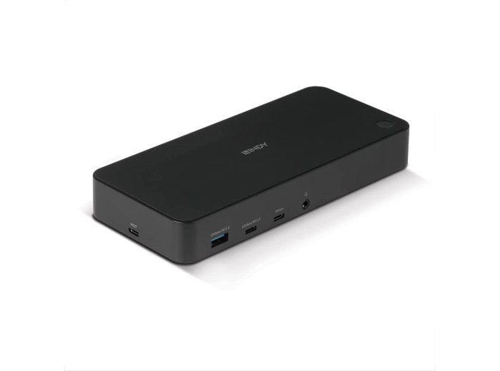 Uniwersalna, hybrydowa stacja dokująca USB typu C i A do laptopa z obsługą 3x4K (DP, HDMI)