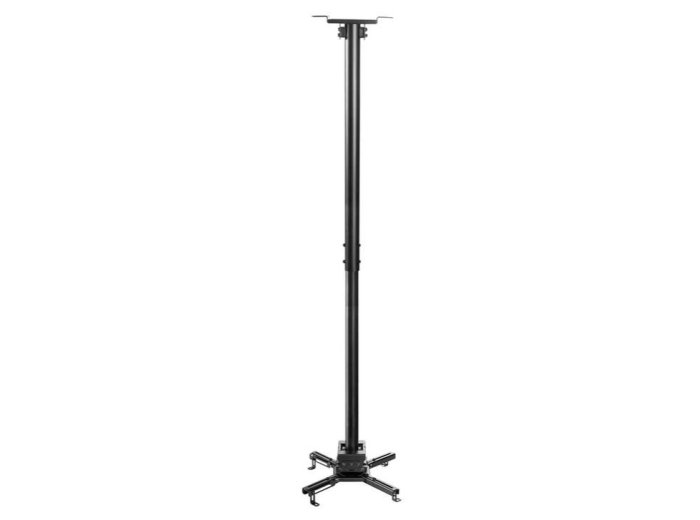 Uchwyt sufitowy do projektora CL25-550BL1 h:74,5-114,5 cm czarny