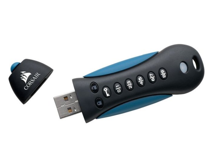 PADLOCK 3 64GB USB3.0 keypad, Secure 256-bit hardware AES encryption