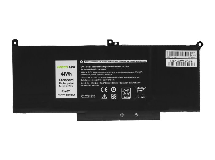 GREEN CELL BATERIA DE148 F3YGT DO DELL LATITUDE 7280 7290 7380 7390 7480 7490 5800MAH 7.6V