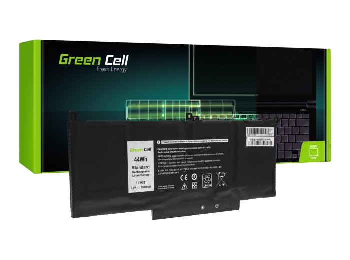 GREEN CELL BATERIA DE148 F3YGT DO DELL LATITUDE 7280 7290 7380 7390 7480 7490 5800MAH 7.6V
