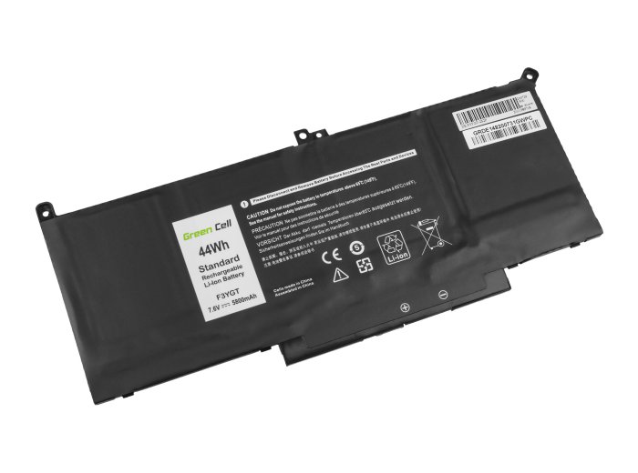GREEN CELL BATERIA DE148 F3YGT DO DELL LATITUDE 7280 7290 7380 7390 7480 7490 5800MAH 7.6V