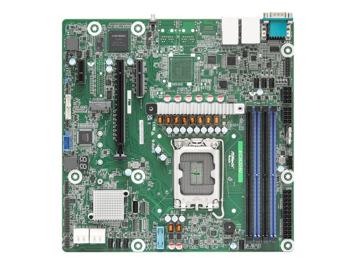 Płyta główna AsRock EC262D4U 1x LGA1700 Intel Xeon E-2400 C262 (4x DIMM, 8x SATA, 2xOCulink, 1xM.2, 2x1Gbe, IPMI, mATX)