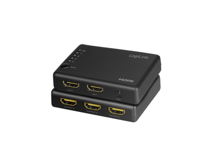 Splitter 4xHDMI 4K, 30Hz