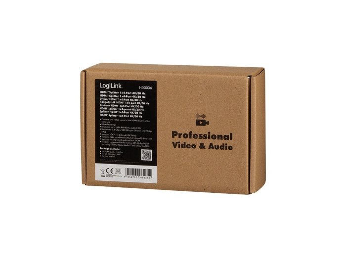 Splitter 4xHDMI 4K, 30Hz