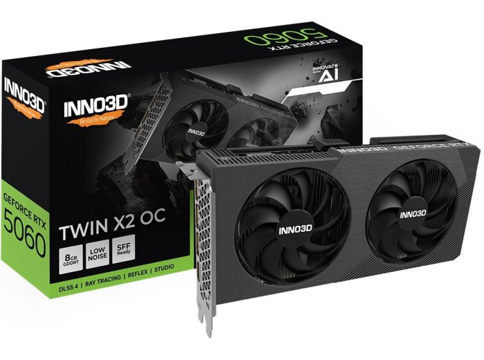 Karta graf. INNO3D RTX 5060 Twin X2 OC 8GB