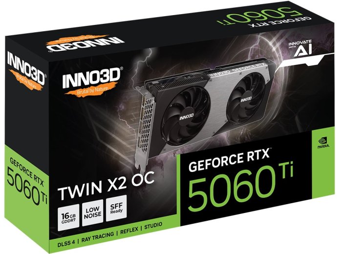 Karta graficzna INNO3 RTX 5060 Ti Twin X2 OC 16 GB