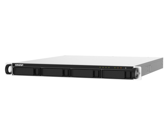 Qnap TS-432PXU-RP-2G, 1U, 4 x 2.5"/3.5" SATA , Annapurna Labs Alpine AL324 1.7GH, 2GB DDR4 UDIMM (Max. 16GB), 2 x 10GbE SFP+, 2 x 2.5GbE, Redundant PSU