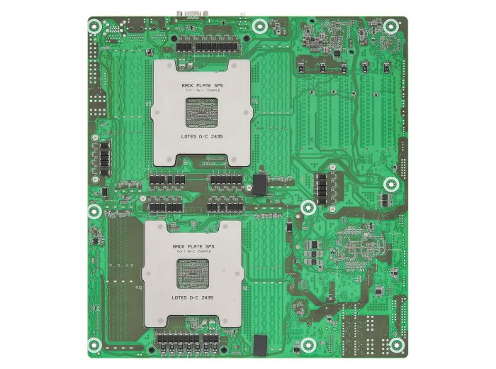 Płyta główna AsRock TURIN2D16-2T 2x SP5 AND Epyc 9004/9005 Soc (16x DIMM, 2x MCIO, up to 16xSATA, 1xM.2, 2x10Gbe, IMPI EEB )