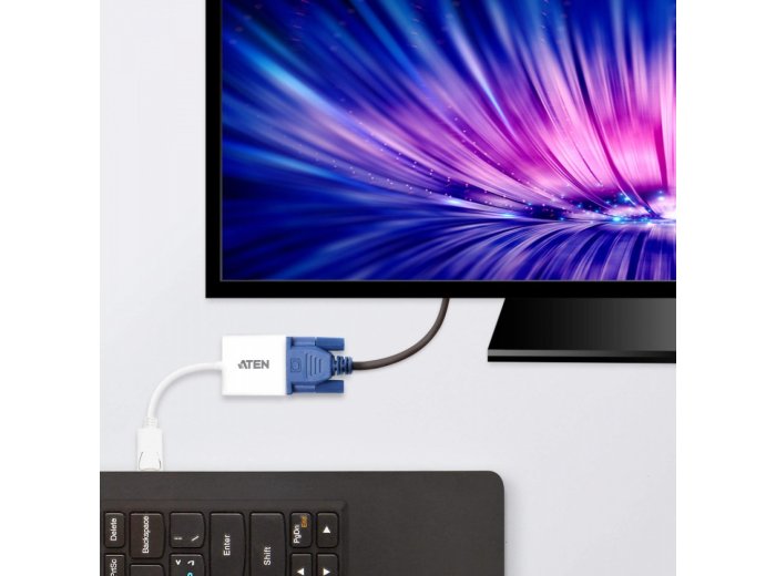 Adapter DisplayPort do VGA